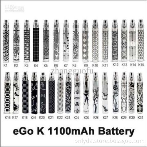 E-cigarette EGO Battery (EGO-F, EGO-W), with CE, FCC and SGS Marks